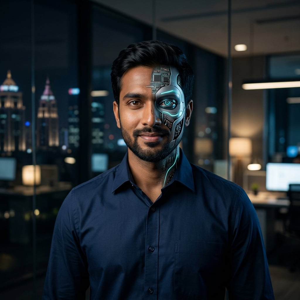 Arjun Mehra / SIRA-7 Humanoid AI Prototype